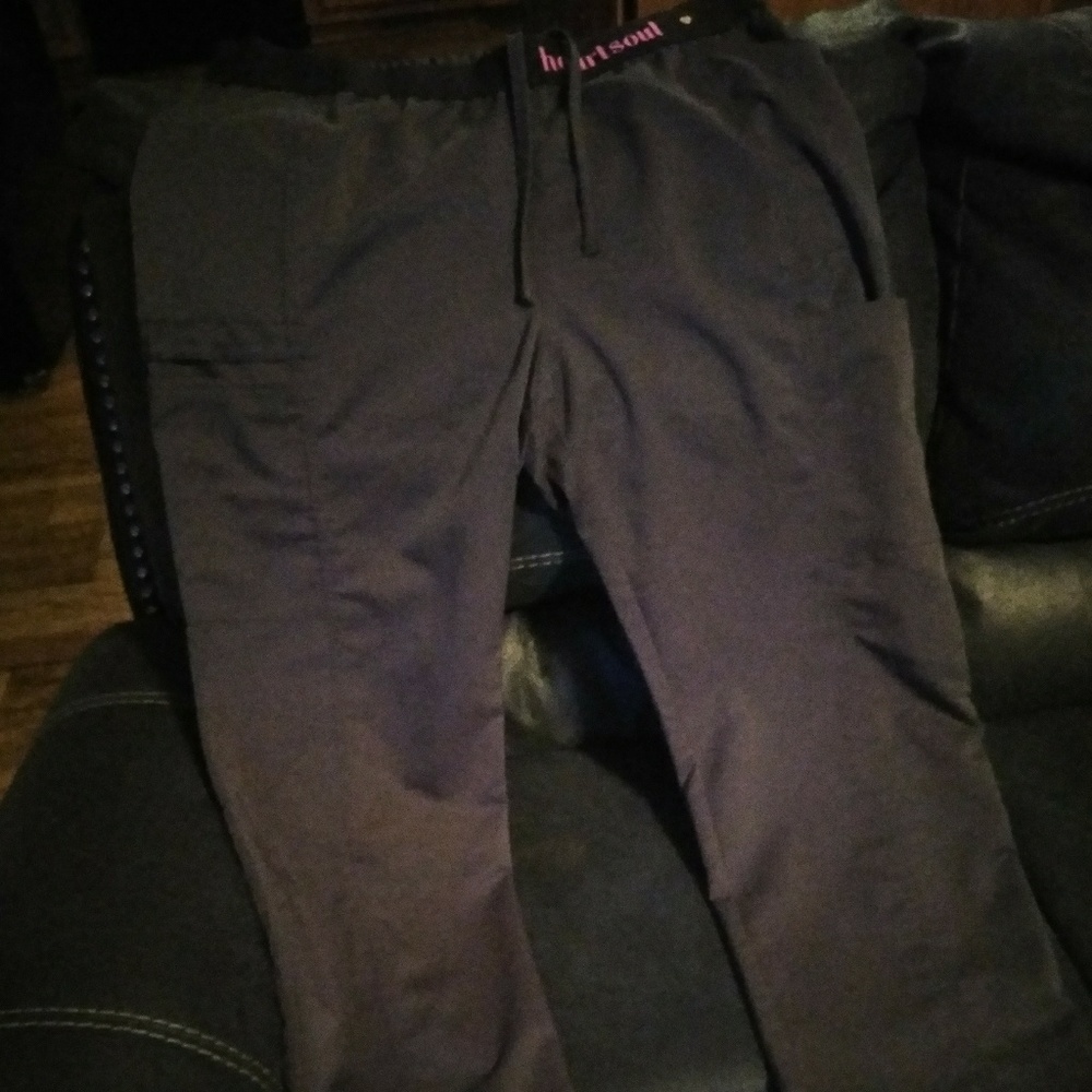 Heartsoul scrub pants size large